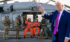 Załoga Artemis II wróciła. Donald Trump gratuluje astronautom