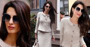 Amal Clooney w "służbowym uniformie" od Chanel