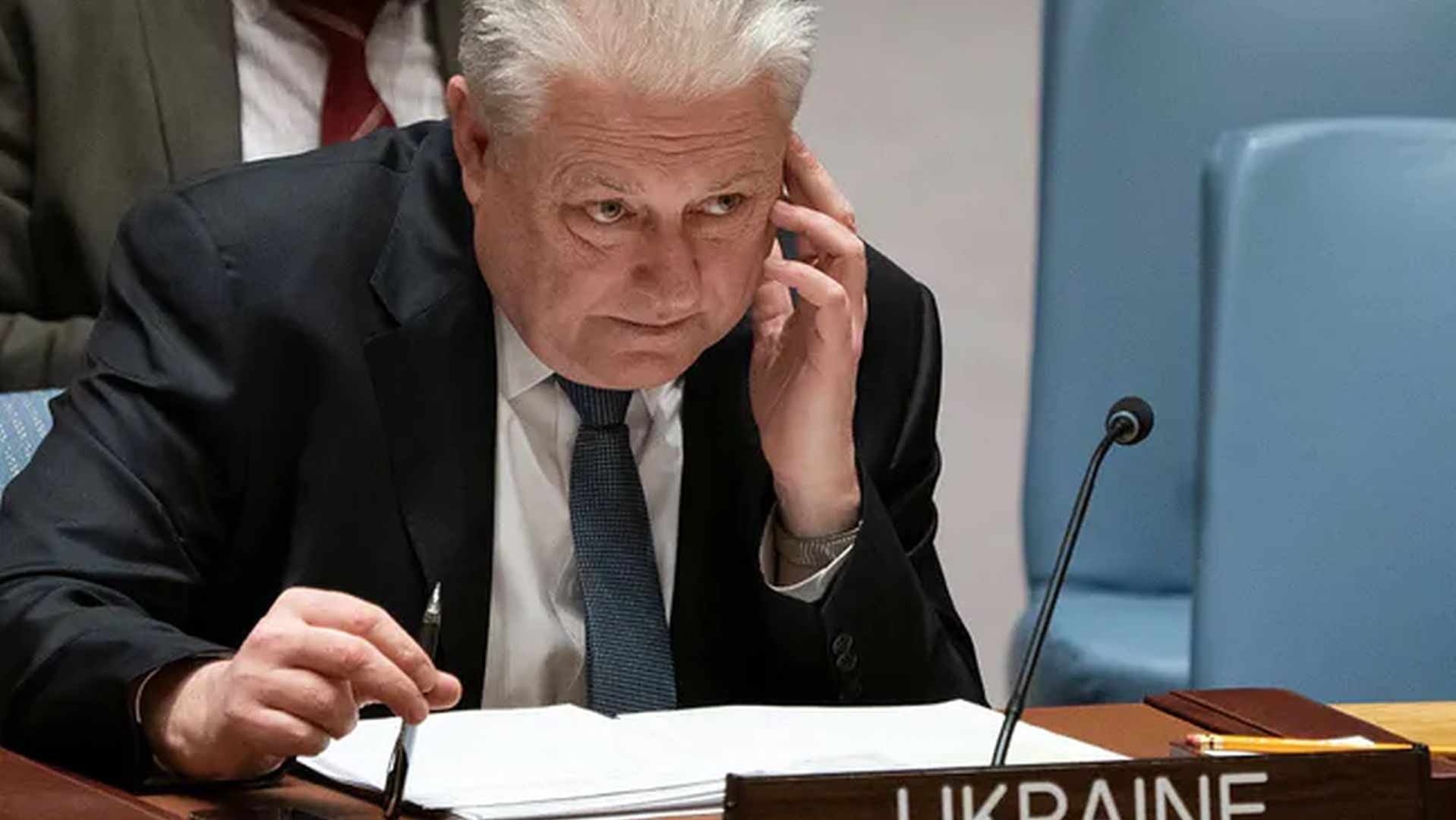 Były ambasador Ukrainy przy ONZ, Wołodymyr Jelczenko