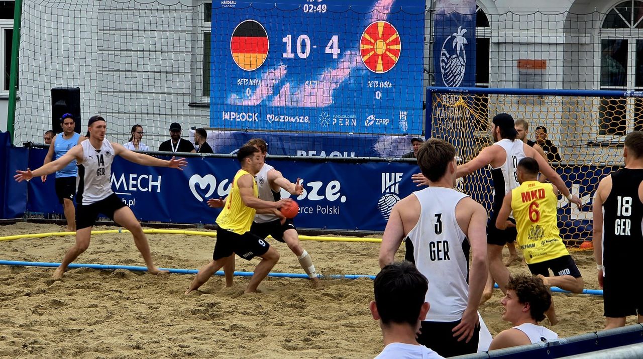 Niemcy zdominowali IHF Beach Handball Global Tour w Płocku. Polskie reprezentacje ze srebrnymi medalami!
