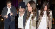 Zmizerniały Brooklyn Beckham z sympatią wymykają się z imprezy