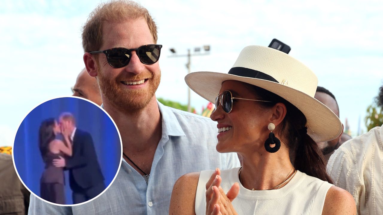 Meghan publicznie okazała uczucia Harry'emu