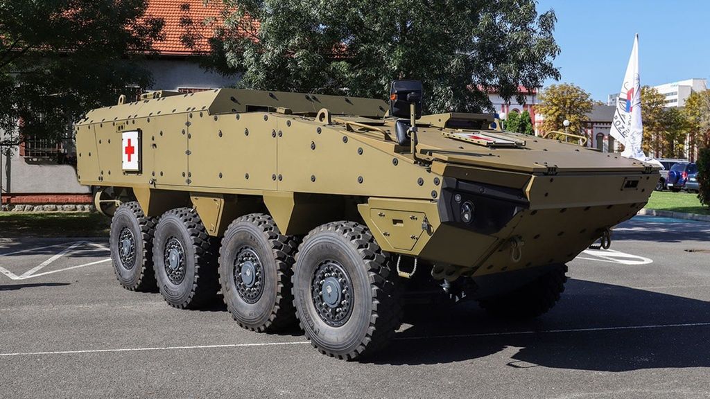 Pierwsza Patria AMV XP dostarczona Słowacji