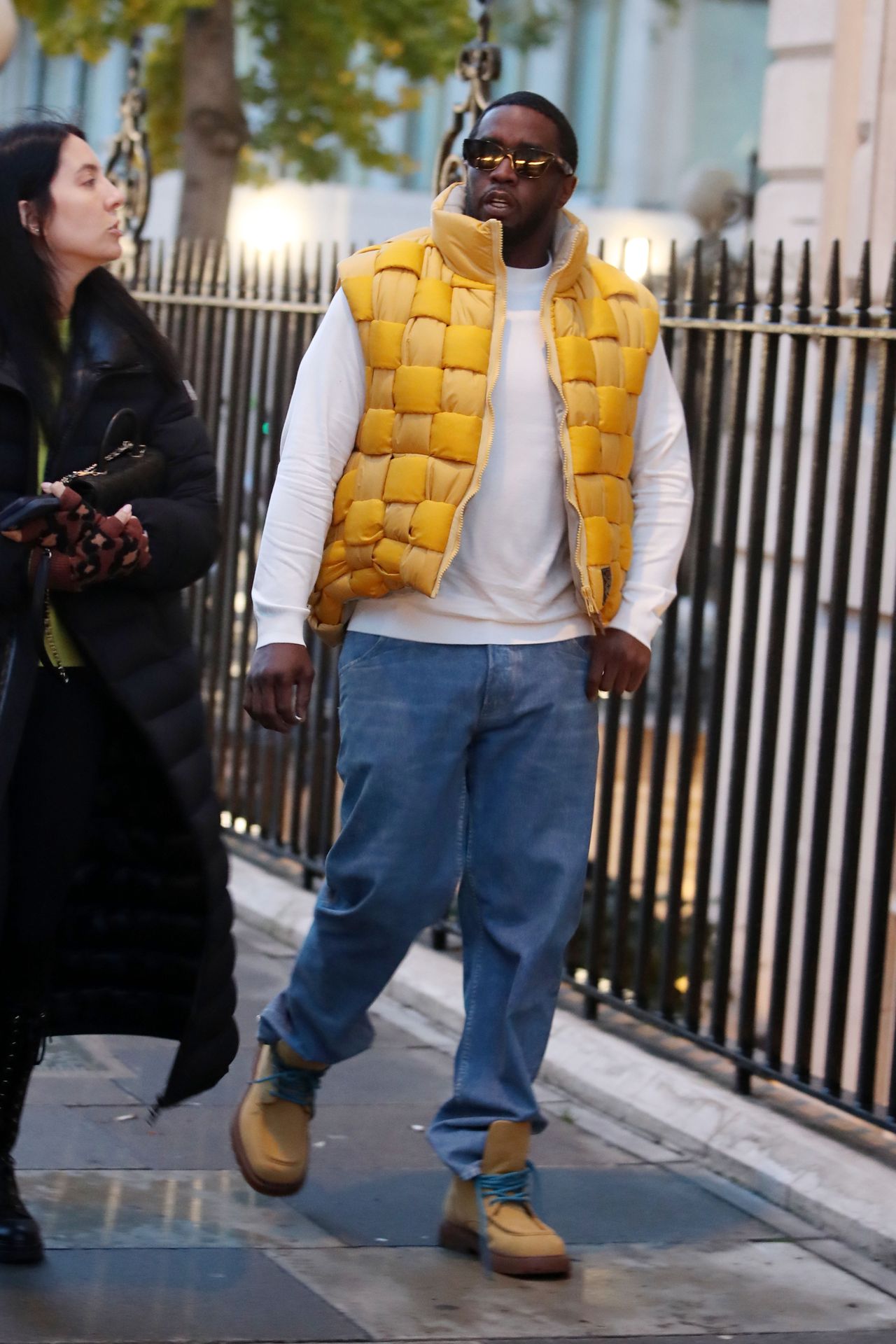 LONDON, UNITED KINGDOM - NOVEMBER 10: P Diddy is seen out and about on November 10, 2023 in London, United Kingdom. (Photo by MEGA/GC Images)