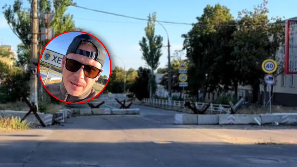 Polak pojechał do Chersonia.