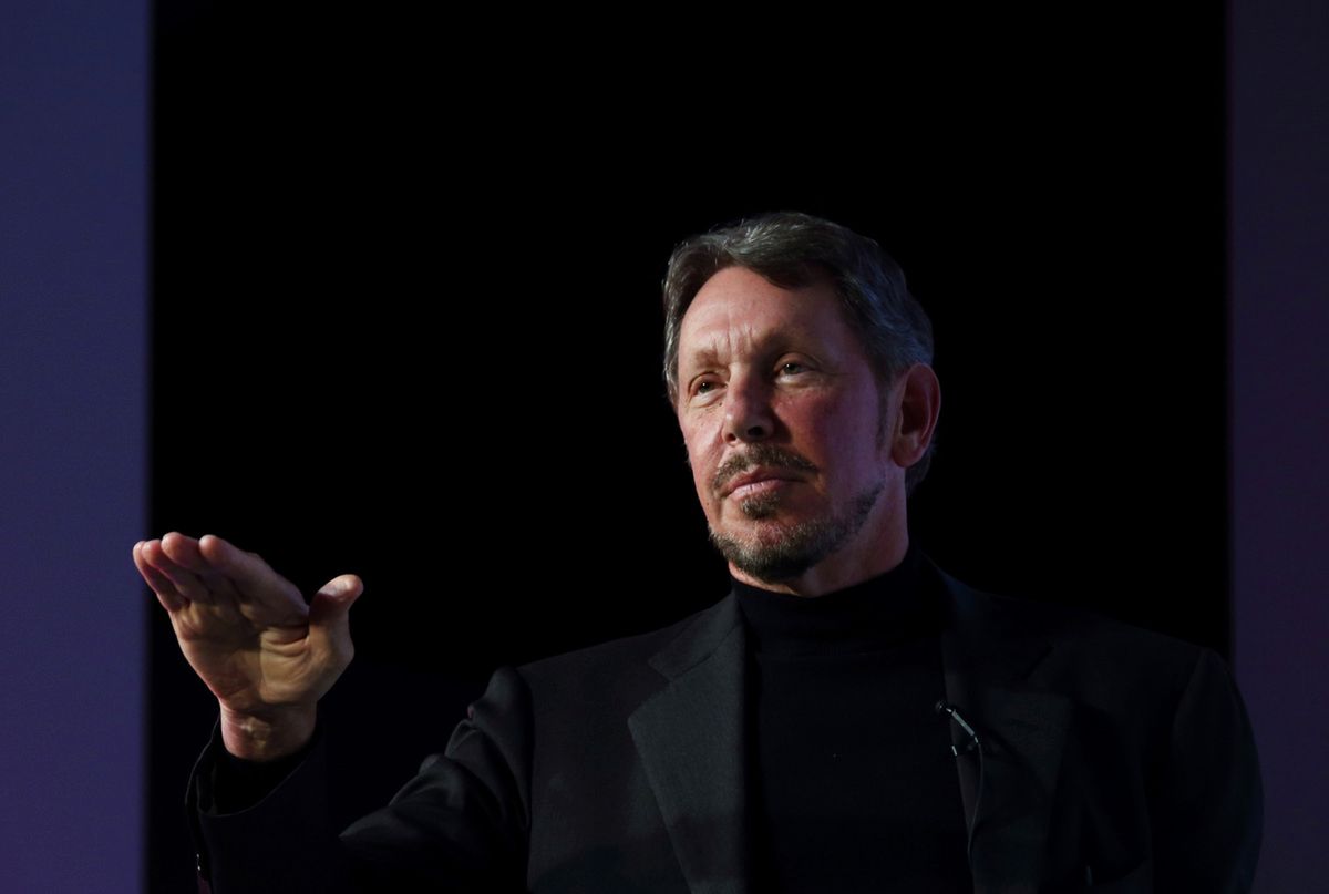 Larry Ellison, szef Oracle, jeden z najpotężniejszych graczy Doliny Krzemowej