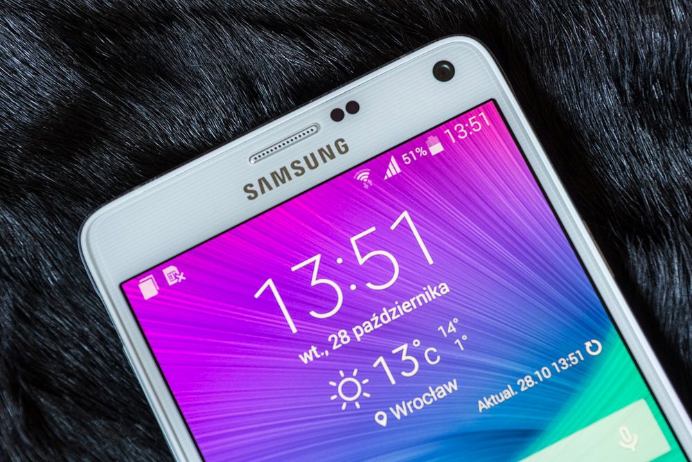 GALAXY Note 4 – skóra, komóra i recepta na szczęście