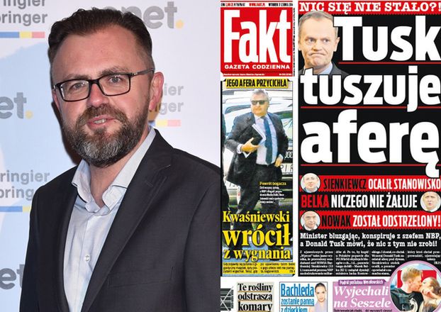 Naczelny "Faktu" się broni. Udowadnia, że... krytykował Platformę!