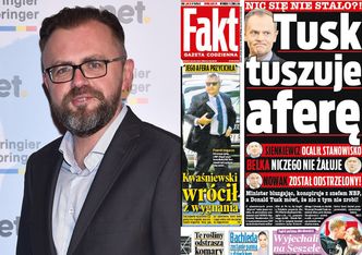 Naczelny "Faktu" się broni. Udowadnia, że... krytykował Platformę!