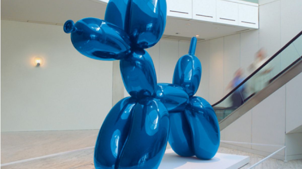 "Balloon Dog" Jeffa Koonsa