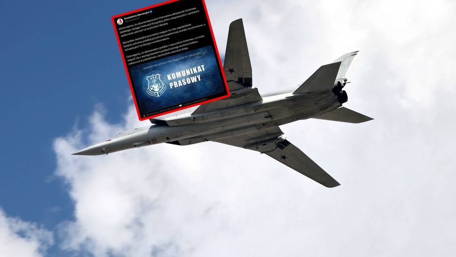 Ostrzeżenie przed aktywnością rosyjskiego lotnictwa