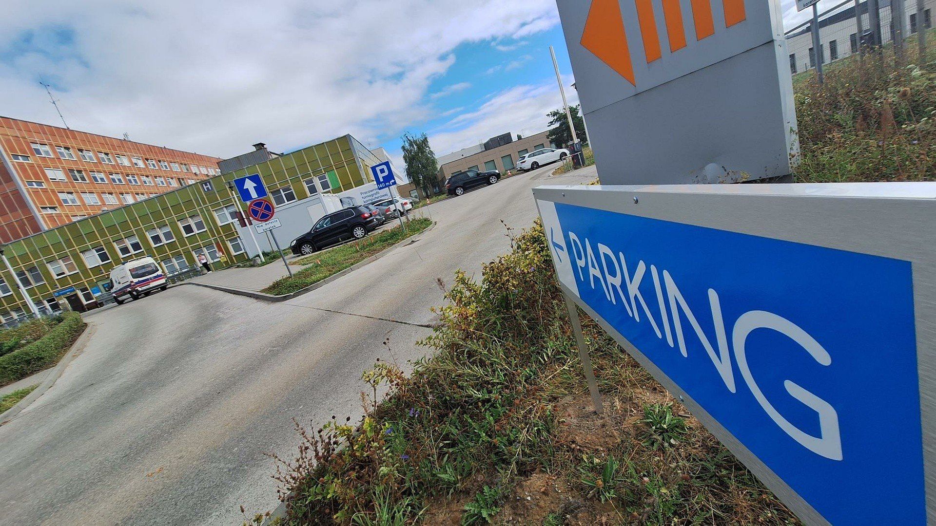 Parkingi przy szpitalu w Gorzowie