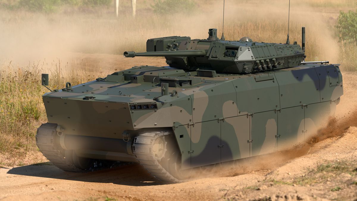 Bojowy Wóz Piechoty "Borsuk” wyprodukowany przez PGZ