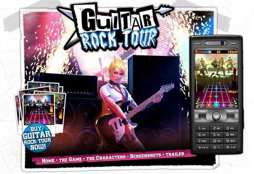 Nokia N97. Jej gry i krótki opis Guitar Rock Tour 7