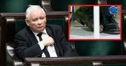 Kolejna wpadka Jarosława Kaczyńskiego. Tylko spójrzcie na nogi
