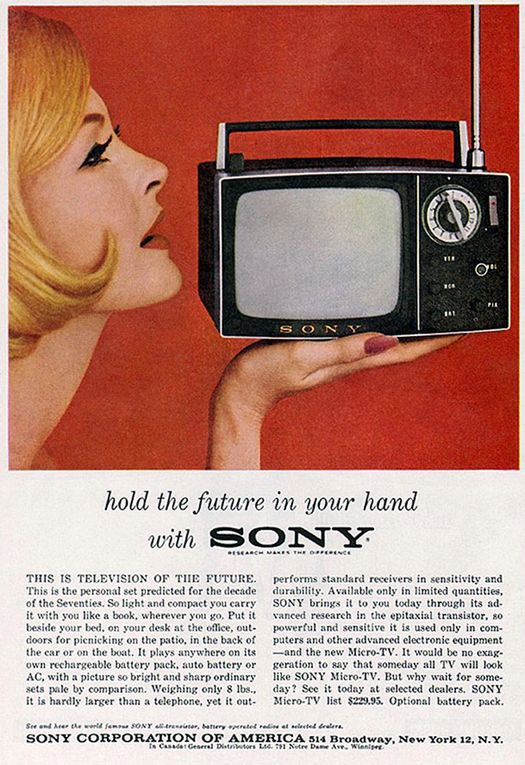 Reklamy telewizorów: dziś takie same jak 70 lat temu. A za 10 lat? 7