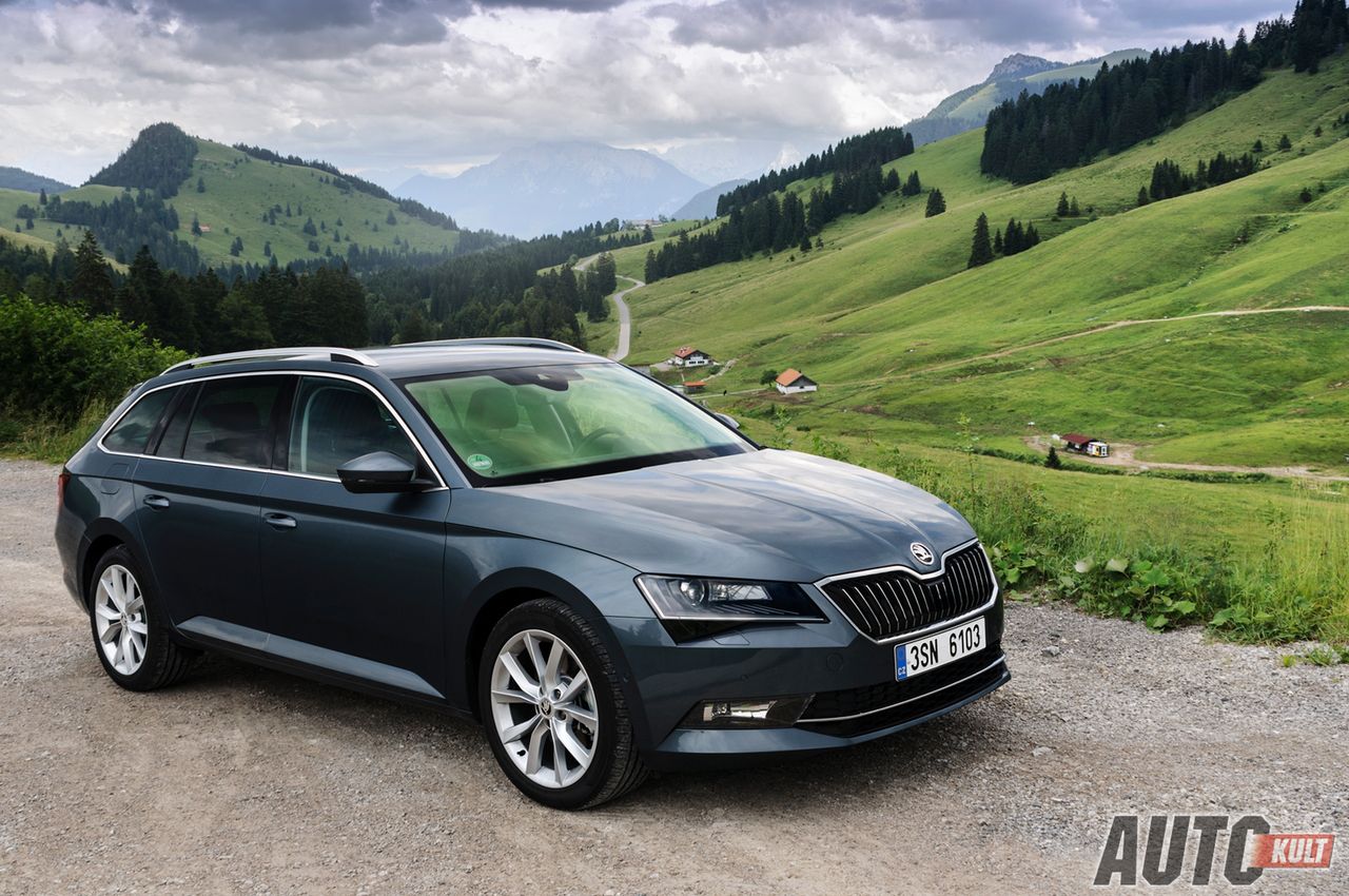 Nowa Škoda Superb Combi 2,0 TDI DSG 4x4 (2015) - test, opinia, spalanie, cena