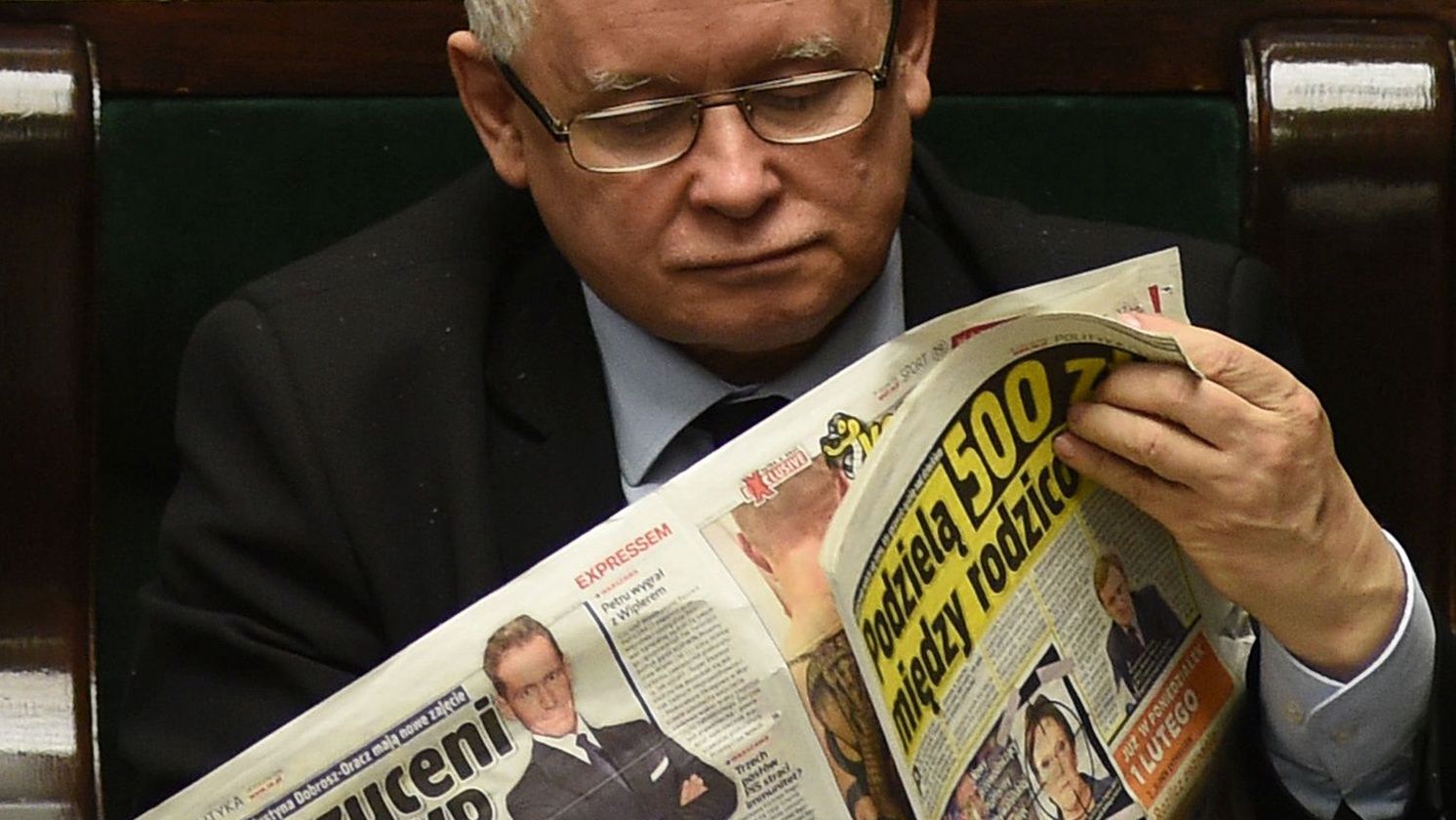 Prezes PiS Jarosław Kaczyński