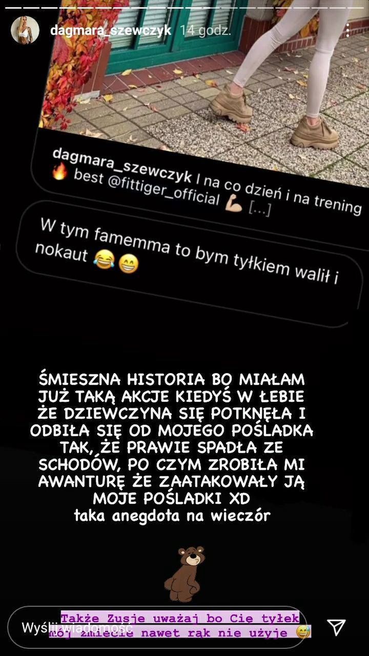 Dagmara Szewczyk na Instagramie