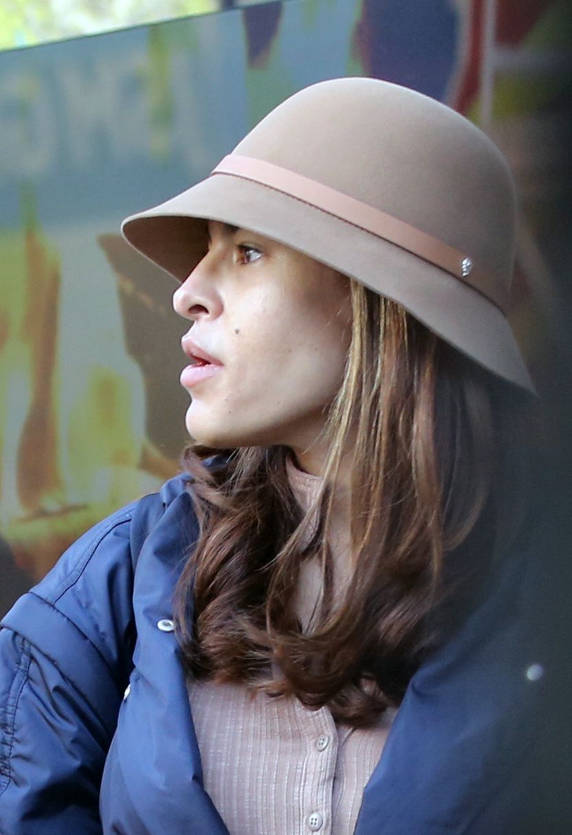 Eva Mendes z córkami w Londynie