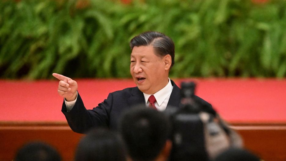Archiwum zagraniczne East News 2023-09
Chinese President Xi Jinping attends a reception dinner at the Great Hall of the People ahead of China?s National Day in Beijing on September 28, 2023. (Photo by Jade Gao / AFP)
JADE GAO