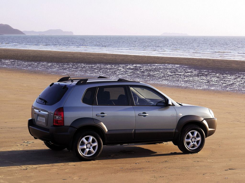 Hyundai Tucson I i Kia Sportage II to modele bliźniacze.