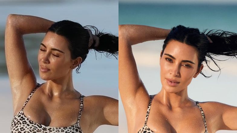 Kim Kardashian w sesji bikini. Internauci oburzeni retuszem