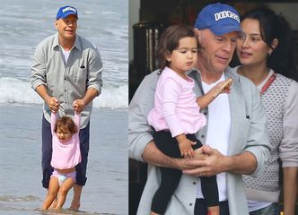 Bruce Willis z żoną i córką! (ZDJĘCIA)