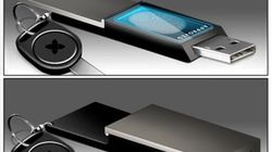 Biometryczny pendrive z ekranem OLED 1