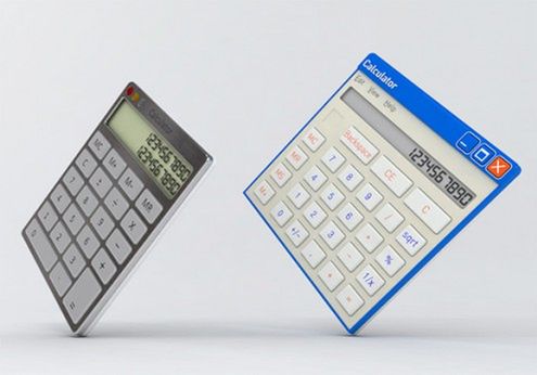 Kalkulator jak z ekranu komputera