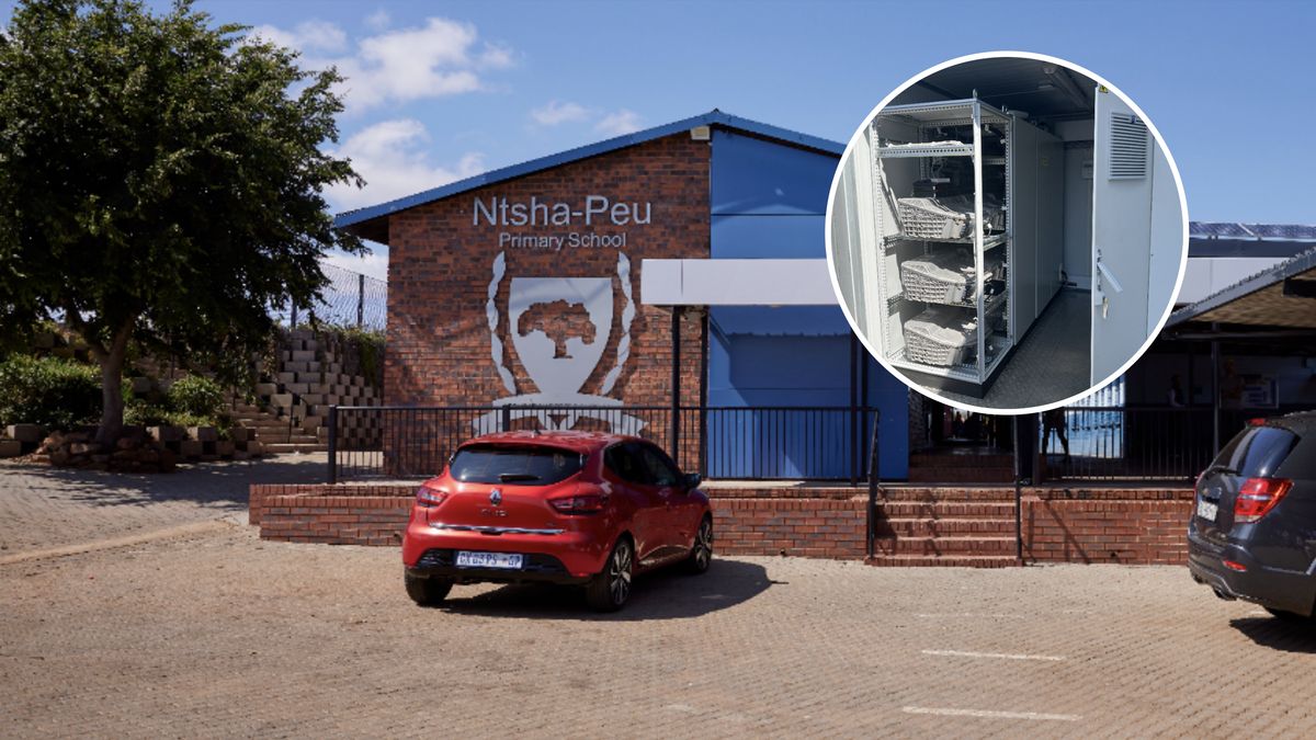 Wymontowane z hybrydowych BMW X3 baterie trafiły do magazynu energii w afrykańskiej szkole