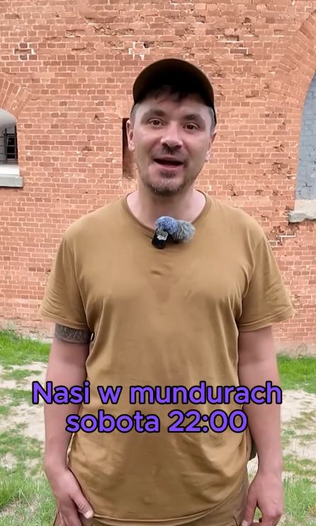 Daniel Martyniuk w programie "Nasi w mundurach"