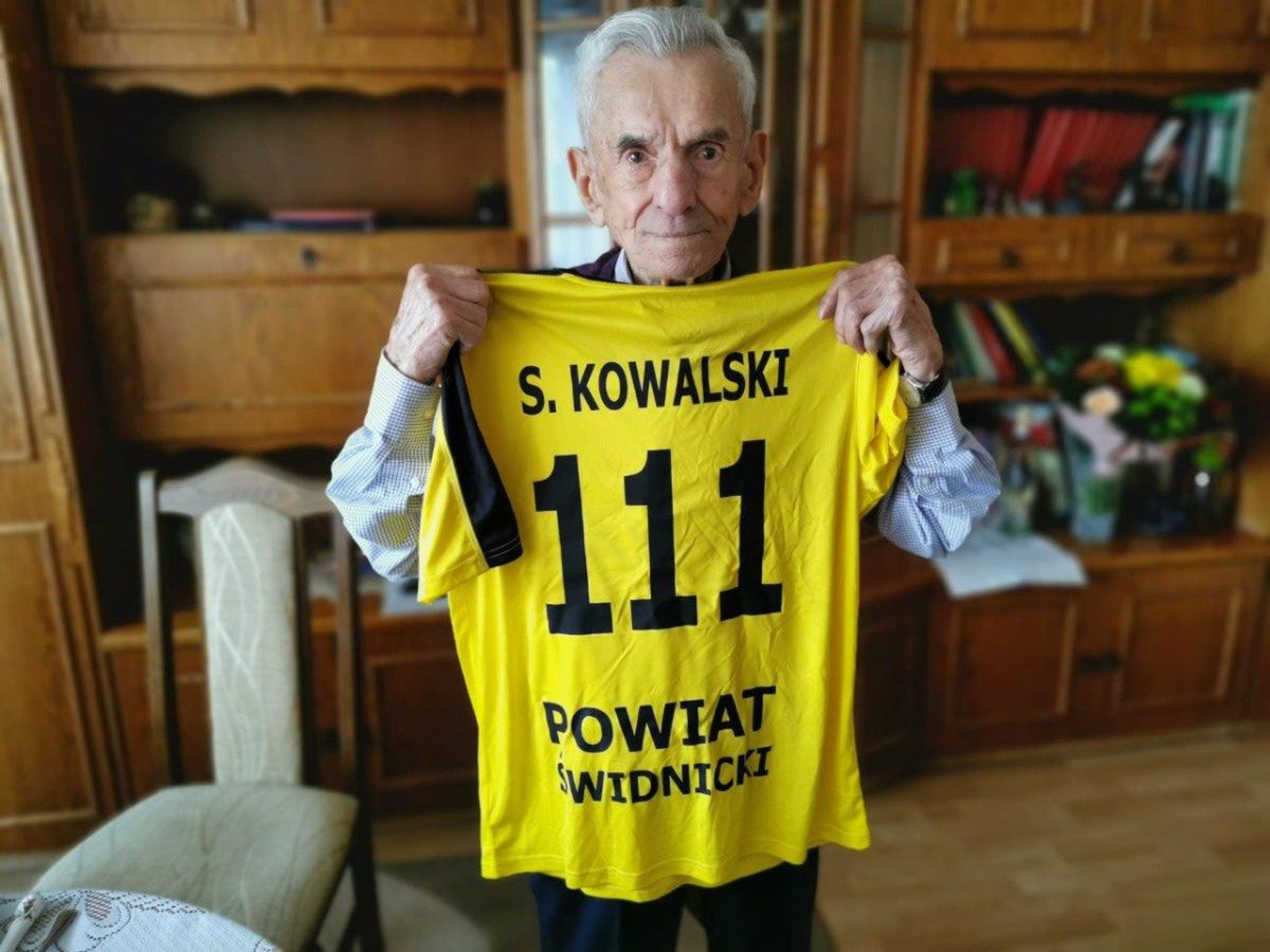 Pan Stanisław jest najstarszym mężczyzną w Polsce 