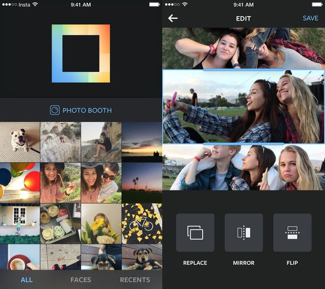 Twórz kolaże z nową aplikacją twórców Instagrama - Layout 2