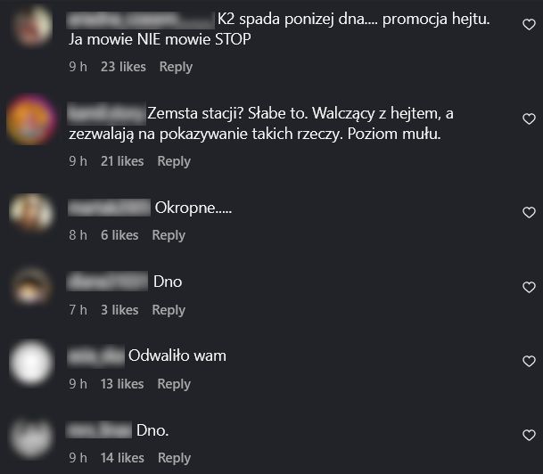 Komentarze na temat skeczu o Kaczorowskiej i Rogacewiczu