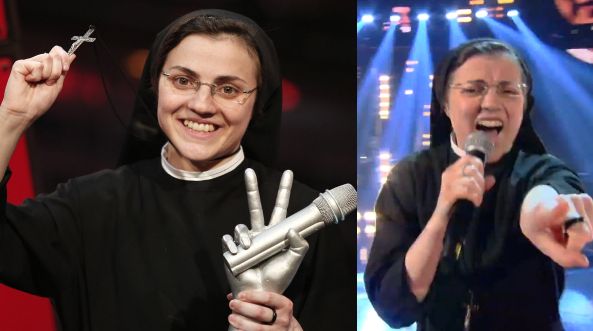 Siostra Cristina WYGRAŁA WŁOSKI "THE VOICE"!