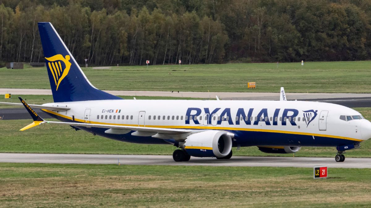 Samolot linii Ryanair.