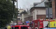 Pożar na terenie klasztoru Franciszkanów na Mokotowie