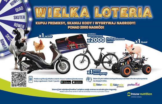 Wystartowała "Wielka Loteria Trouw" Nutrition Polska