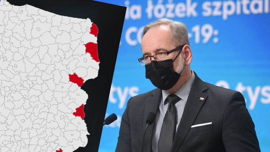 Minister zdrowia Adam Niedzielski przedstawił zasady wprowadzania lokalnych obostrzeń. Są już powiaty, gdzie sytuacja rozwija się w złym kierunku