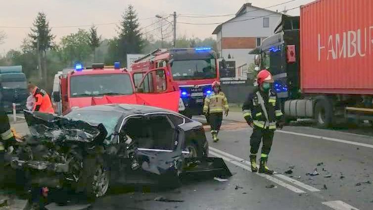 Starachowice. W wypadku zginął 29-letni mężczyzna (fot. KPP Starachowice)