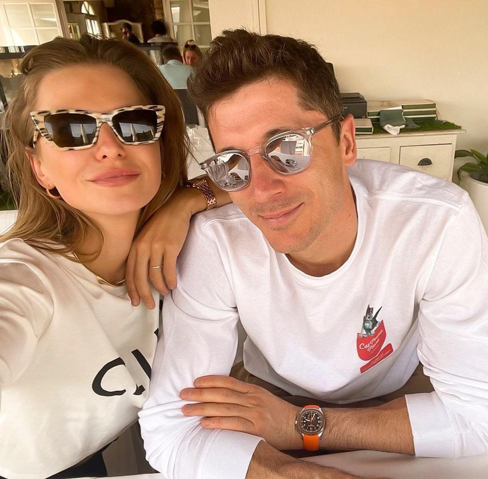 Robert i Anna Lewandowscy