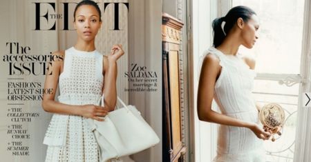 Piękna Zoe Saldana w nowej sesji!