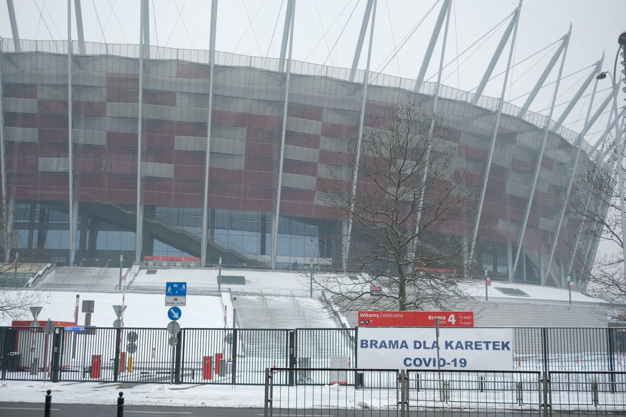 Warszawa. Zmienia się miejsce punktu szczepień na Stadionie Narodowym