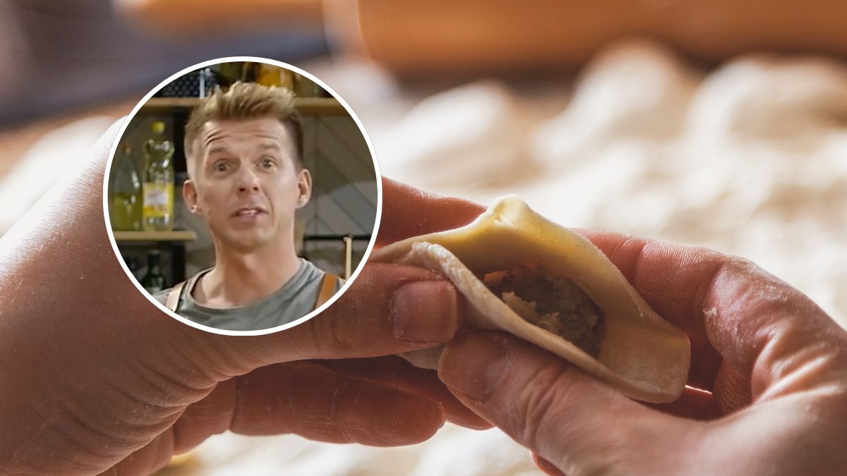 Z trikiem od Okrasy nie ma mowy, żeby farsz wypłynął