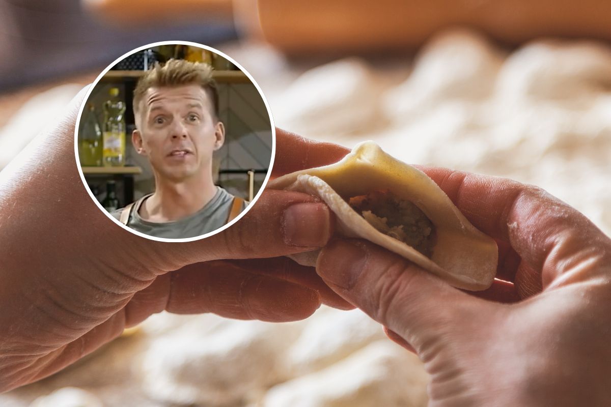 Z trikiem od Okrasy nie ma mowy, żeby farsz wypłynął