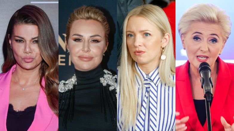 Oto gwiazdy, które są w tym samym wieku: Blanka Lipińska i Barbara Kurdej-Szatan, Edyta Górniak i Agata Duda...  (ZDJĘCIA)