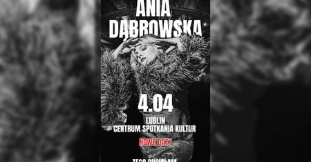 Nagła choroba artystki. Dzisiejszy koncert w Lublinie został odwołany