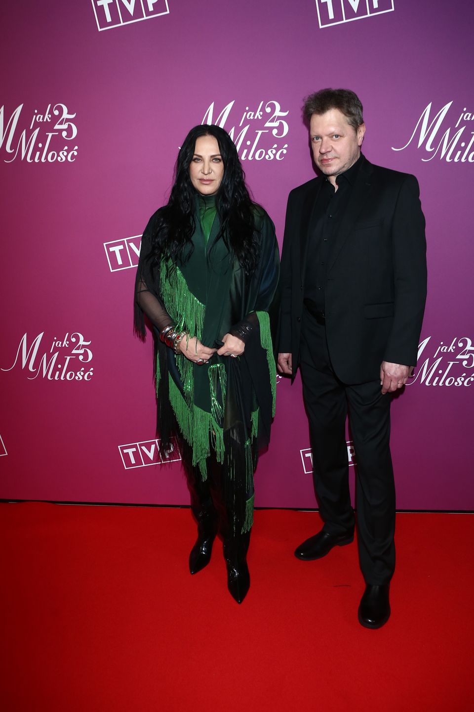 Kayah i Krzysztof Kiljański na jubileuszu "M jak miłość"