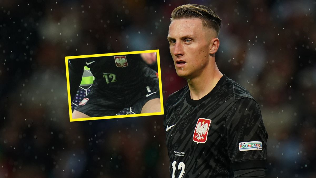 Marcin Bułka założył spodenki... Łukasza Skorupskiego